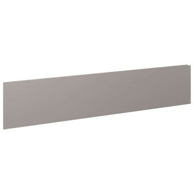 Krawężnik do trawnika 10 szt. 100 x 22 cm Stal Rdzawy