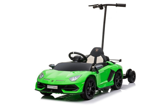 Auto  Na Akumulator Lamborghini Aventador SX2018 Zielony z Platformą