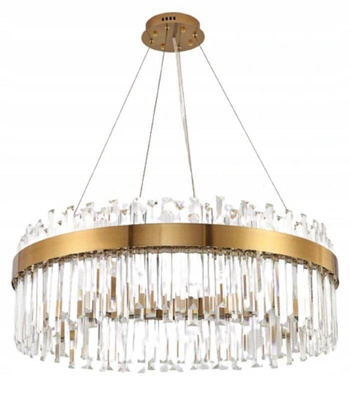 Stella GOLD  Żyrandol złota lampa kryształowa glamour nowoczesna ULFN347 ULFN346