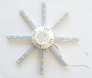 Rozeta LED z modułami i zasilaczem zimny biały 6500K 10W do plafonów 2164158