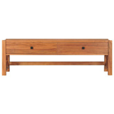 vidaXL Szafka pod TV z szufladami, 120x40x45 cm, lite drewno tekowe