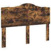 Ramka łóżka Dąb wędzony 150 x 200 cm Drewno inżynieryjne