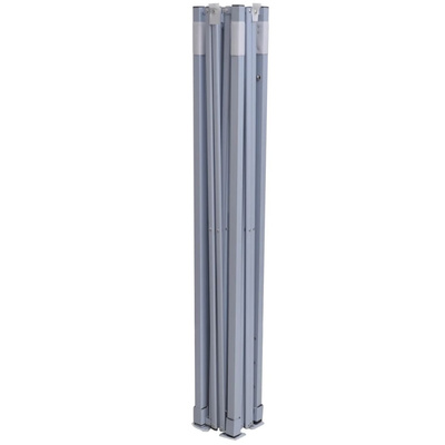 vidaXL Profesjonalny, składany namiot imprezowy, 2x2 m, stal, biały