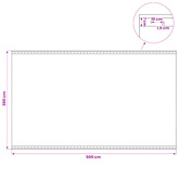 Plandeka Leno zielony 3 x 5 m 260 gsm PE