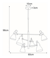 Lampa wisząca K-8108 z serii KANTI KAJA
