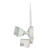 18W Naświetlacz LED SMD z czujnikiem ruchu i kamerą / Wifi / Barwa:6000K / Obudowa: Biała