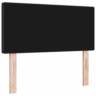 Zagłówek Ciemnoszary 100 cm Tkanina sztruksowa