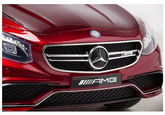 Auto na Akumulator Mercedes S63 Czerwony Lakier