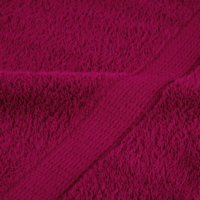 Ręczniki premium, SOLUND 10 szt., bordowe, 100x200 cm, 600 g/m?