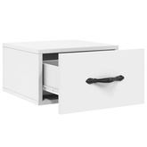 vidaXL Wiszące szafki nocne, 2 szt., białe, 35x35x20 cm model standard