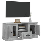 Szafka pod TV, szarość betonu, 100x35,5x45 cm vidaXL