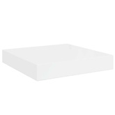 vidaXL Półki ścienne 2 szt., białe, wysoki połysk, 23x23,5x3,8 cm, MDF