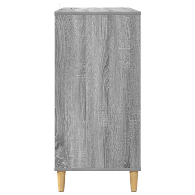 Stojak na odtwarzacz płyt Szary Sonoma 71 x 39,5 x 83 cm