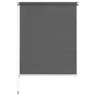 vidaXL Roleta zewnętrzna, 200x140 cm, antracytowa