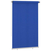 vidaXL Roleta zewnętrzna, 140x230 cm, niebieska, HDPE