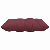 Poduszki na siedziska 4 pcs Czerwone wino 40 x 40 x 6 cm
