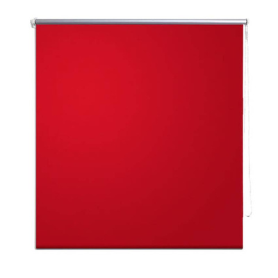 Roleta zaciemniana (100 x 175 cm), czerwona