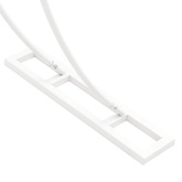 Łuk Ślubny Biały 223 x 45 x 201 cm Stal