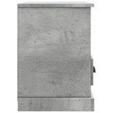 vidaXL Szafka pod TV, szary beton, 80x35x50cm, materiał drewnopochodny