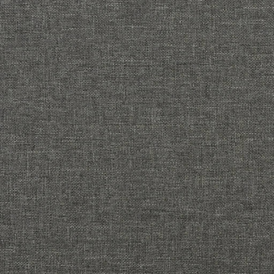 kontynentalne, ciemnoszara, 140x200 cm, obita tkaniną Łóżko