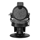 Gabbiano fotel barberski President Old Leather Szary 148105