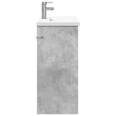 Zestaw mebli łazienkowych Betonowy szary 81 x 40 x 84,5 cm