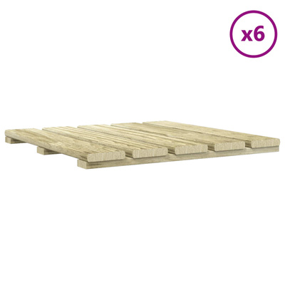Płytka Tarasowa 6 pcs Zielony 50 x 50 cm