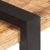 vidaXL Szafka pod TV, 160x40x40 cm, lite, surowe drewno mango