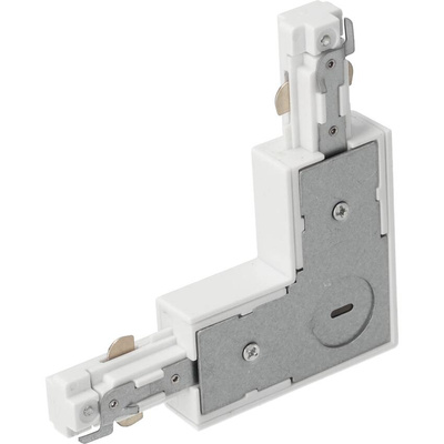 Łącznik L do szyny MEVA PRO L Connector White, biały EDO777515 EDO Solutions