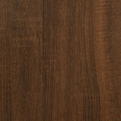 vidaXL Szafka pod TV, brązowy dąb, 100x35,5x45 cm