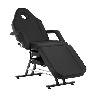 Fotel kosmetyczny Sillon z kuwetami czarny 147188