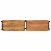 vidaXL Szafka pod TV, 140x30x40 cm, lite drewno akacjowe