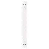 Nogi do stolika kawowego 2 szt. Białe 70x(42-43,3) cm Stal