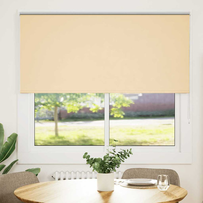 Roleta zaciemniająca beżowa 150x150cm Szerokość tkaniny 146,6cm