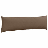 Poduszki na sofę 2 pcs Brązowy 145 x 40 cm tkanina