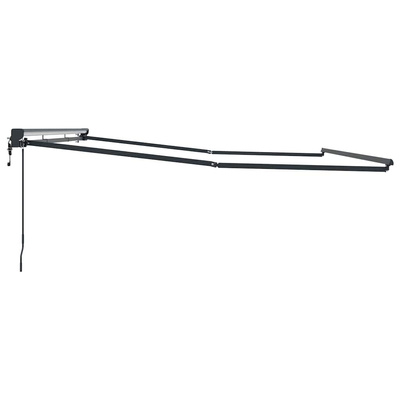 Rama markizy Z regulacją Antracyt 4,5 × 3 m Stal