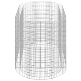 vidaXL Podwyższona donica gabionowa galwanizowane żelazo 200x100x100cm