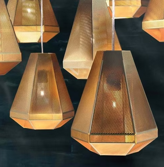 Geometryczna Lampa wisząca ETCHi AD304