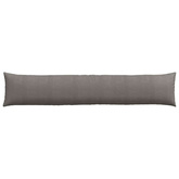 Poduszki na sofę 2 pcs Jasnoszary 200 x 40 cm