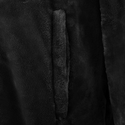 Bluza-koc Czarny S Flanela