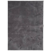 vidaXL Dywan HUARTE z krótkim włosiem, antracytowy, 240x340 cm
