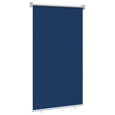 Roleta zewnętrzna 90% blokada UV niebieski 80 x 140 cm HDPE