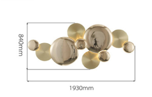 Designer LONGII Wall Lamp 193cm