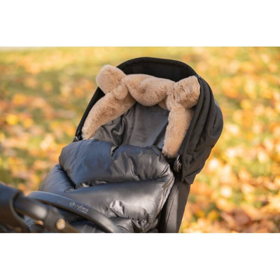 Śpiworek zimowy do wózka na sanki /Brąz