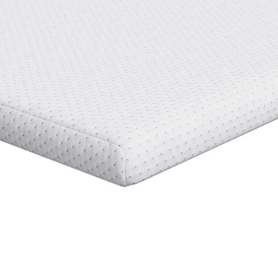 Nakładka na materac Biały 90 x 200 cm Tkanina jacquard