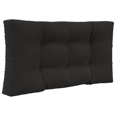 Poduszka do sofy na zewnątrz 3 pcs Czarny Poliester
