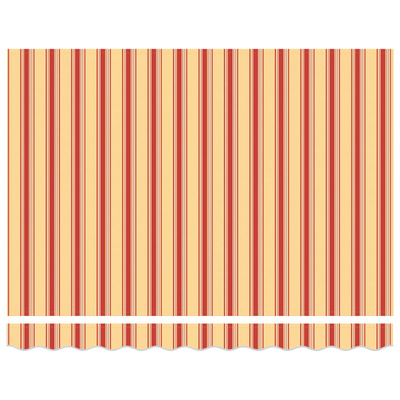 Elektryczna Rozkładana Markiza Żółty i pomarańczowy 3,5 x 2,5 m