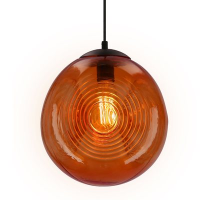 Lampa sufitowa wisząca 1X60W E27 pomarańczowy CLUB 31-51233