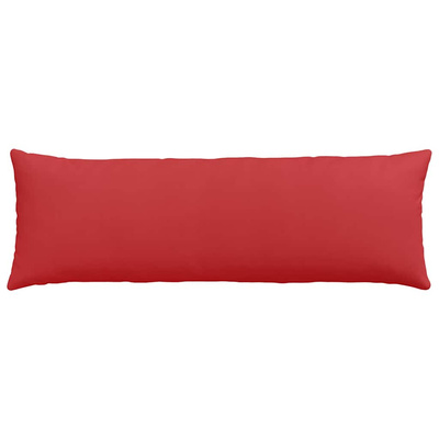 Poduszki na sofę 2 pcs Czerwony 120 x 40 cm tkanina