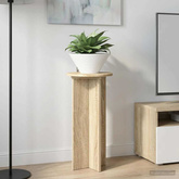 Stojak na rośliny 2 pcs dąb Sonoma 29,5 x 29,5 x 60 cm